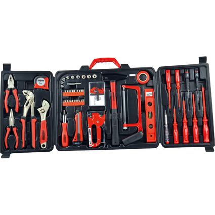 BRDER MANNESMANN Jeu d'outils, 60 pices, coffret