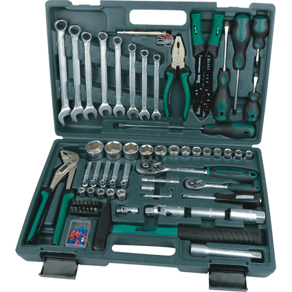 BRDER MANNESMANN Jeu d'outils, 99 pices, dans un coffret