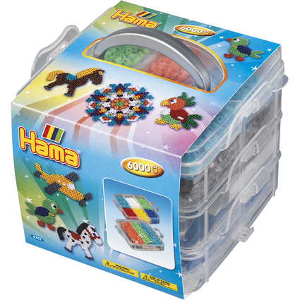 Hama Perles  repasser midi "bote de rangement neutre"