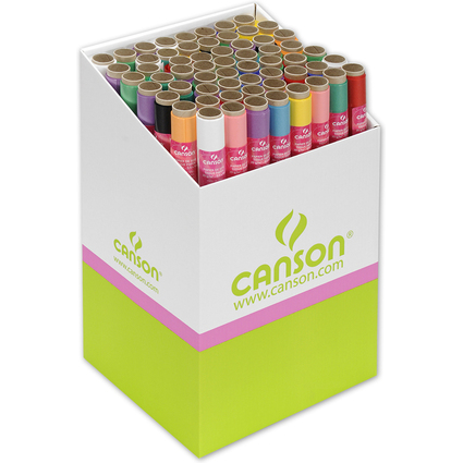 CANSON Papier de soie, 0,5 x 5,0 m, 20 g/m2, prsentoir