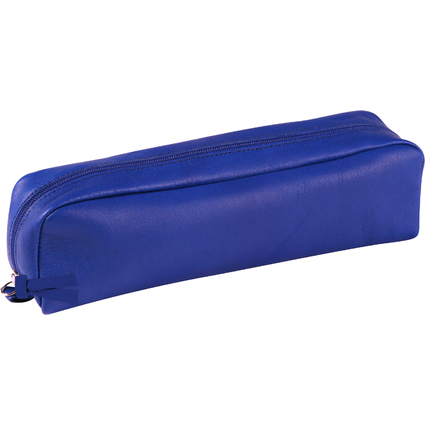 Clairefontaine Trousse cuir rectangulaire, bleu