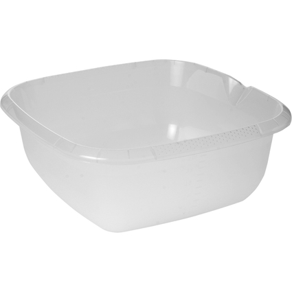 keeeper Bassine "bjrk", coins droits, 13 litres, naturel