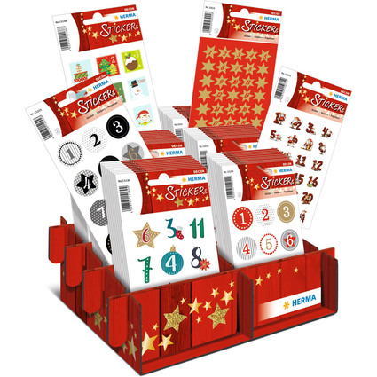 HERMA Sticker de Nol DECOR "Calendrier de l'Avent"