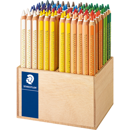 STAEDTLER Crayon de couleur Noris super jumbo, 96 pcs