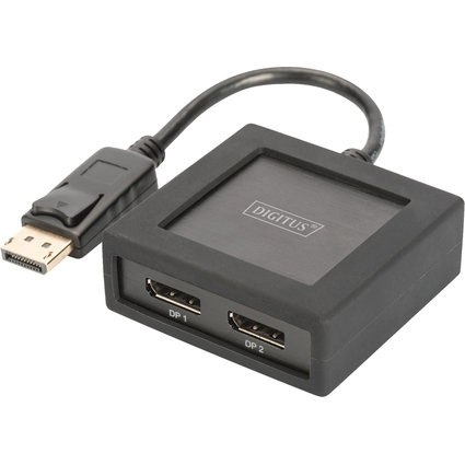 DIGITUS Rpartiteur DisplayPort 4K - DisplayPort, 2 ports