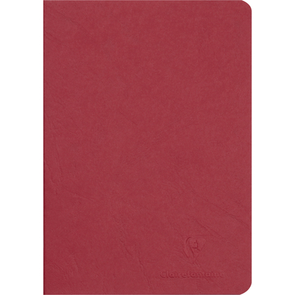 Clairefontaine Carnet AGE BAG, A5, lign, rouge