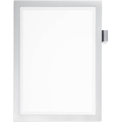 DURABLE Cadre d'affichage DURAFRAME MAGNETIC NOTE, A4 argent
