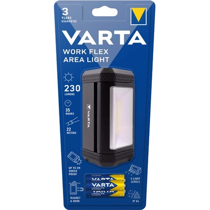 VARTA Lampe de travail "Work Flex Pocket Light", 3 AA