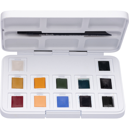 ROYAL TALENS Peinture aquarelle Van Gogh, kit de 12,