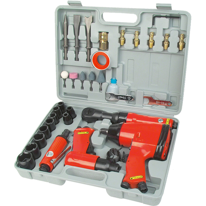 BRDER MANNESMANN Kit d'outils pneumatiques, 33 pices