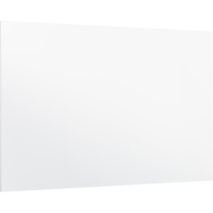 Bi-Office Tableau blanc en plaque 1.150 x 750 mm, sans cadre