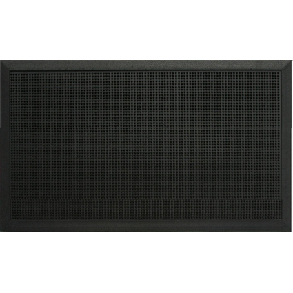 PAPERFLOW Tapis  picots, (P)800 x (P)1.000 mm, noir