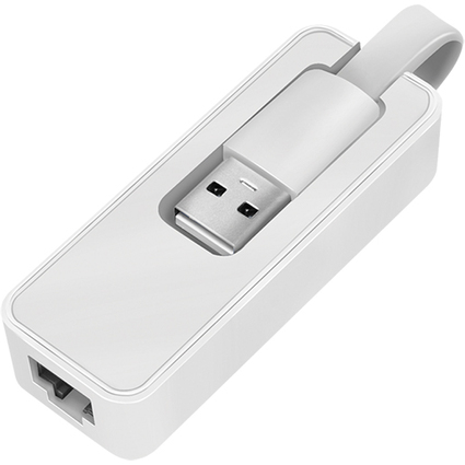 LogiLink Adaptateur USB 2.0 vers RJ45 Fast Ethernet, blanc