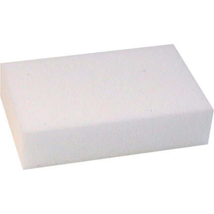 HYGOCLEAN Gomme de nettoyage, paquet de 10, blanc