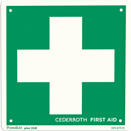 CEDERROTH Panneau de signalisation "Signal de secours"
