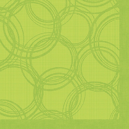 PAPSTAR Serviette "ROYAL Collection Bubbles", vert citron