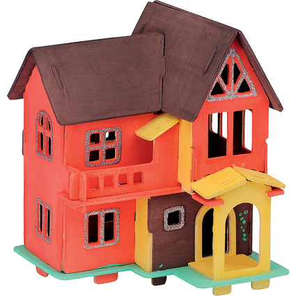 Marabu KiDS Puzzle 3D "Maison de rve", 33 pices