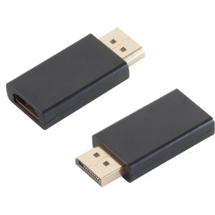 shiverpeaks BASIC-S Adaptateur DisplayPort - HDMI, noir