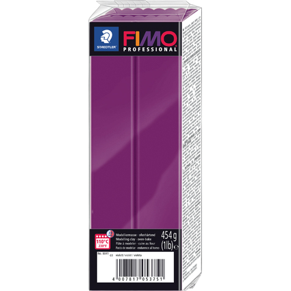 FIMO PROFESSIONAL Pte  modeler, 454 g, violet