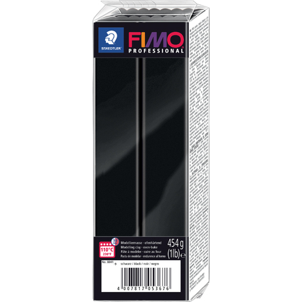 FIMO PROFESSIONAL Pte  modeler, 454 g, noir