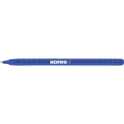 Kores Stylo  bille jetable K-Pen Super Slide K, bleu