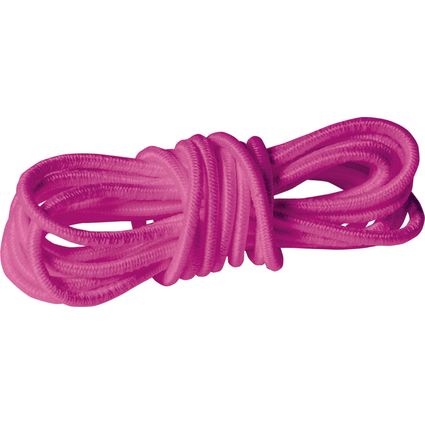 KNORR prandell Cordon lastique, 2 mm x 1,5 m, fuchsia