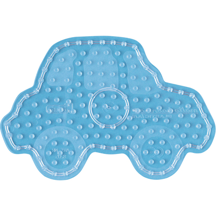 Hama Plaque pour perles  repasser "Voiture", transparent