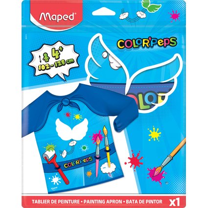 Maped Tablier de peinture enfants COLOR'PEPS, T. 104-128 cm