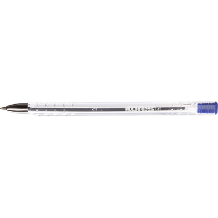 Kores Stylo  bille jetable K-PEN Super Slide K11, bleu