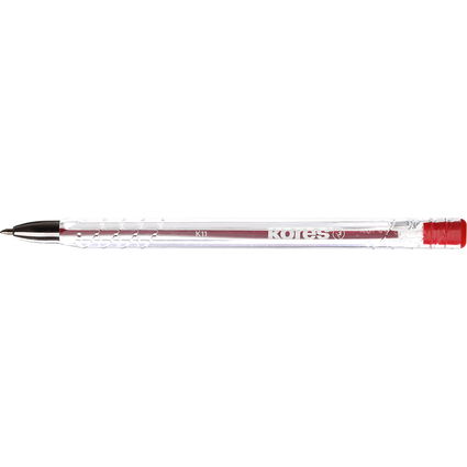 Kores Stylo  bille jetable K-PEN Super Slide K11, rouge