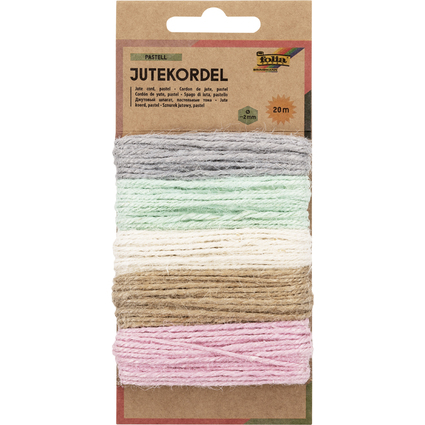 folia Cordon de jute, 5 x 4 m, assorti