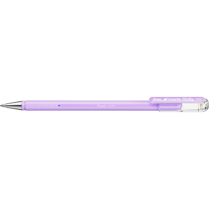 Pentel Stylo roller  encre gel Hybrid Milky, violet pastel