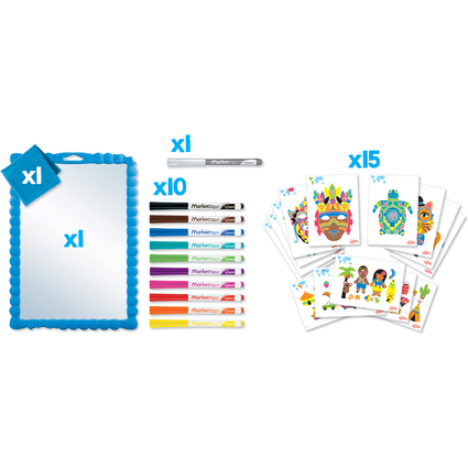 Maped Creativ Kit de dessin ARTIST BOARD, 28 pices