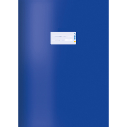 HERMA Protge-cahier, en carton, A4, bleu fonc