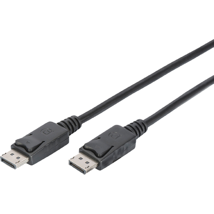 DIGITUS Cble de connexion DisplayPort, mle - mle, 1,0 m