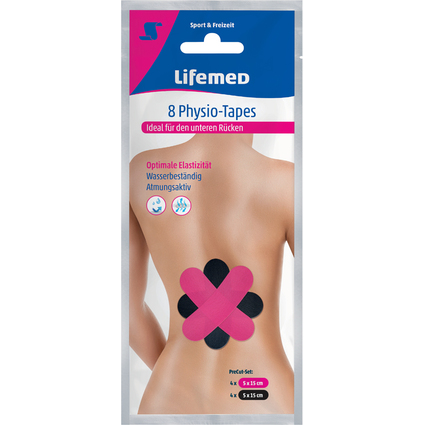 Lifemed Ruban de physio "Lombaires", assorti