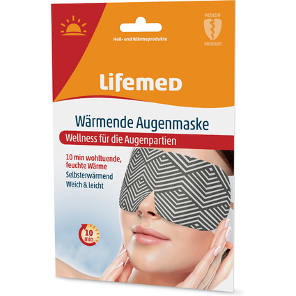 Lifemed Masque pour les yeux, auto-chauffant