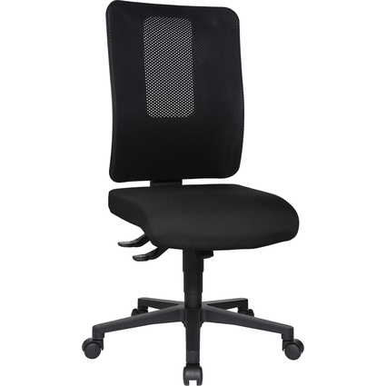 Topstar Chaise de bureau pivotante "Open X (N)", noir / noir