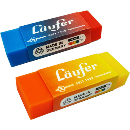 Lufer Gomme en plastique PLAST COLOR