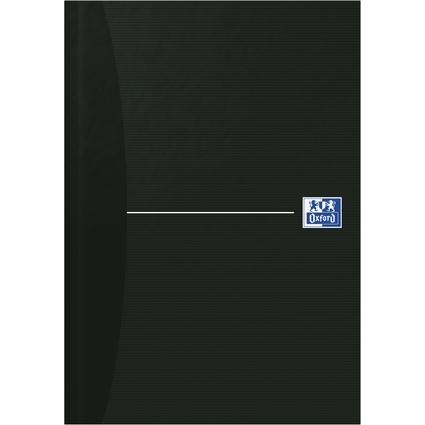 Oxford Carnet de notes "Smart Black", reli, A5, lign