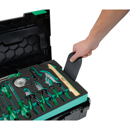 HEYCO Assortiment d'outils Expert dans une L-Boxx, 77 pices