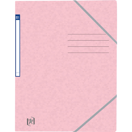 Oxford Chemise  lastique Top File+, A4, rose pastel