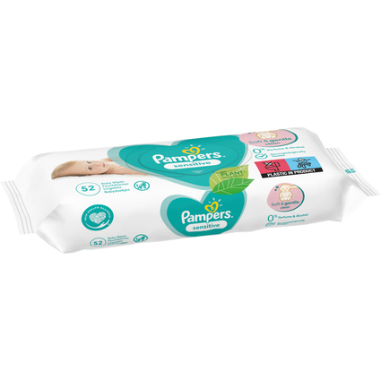 Pampers Lingettes humides Sensitive, paquet de recharge