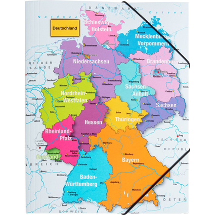 PAGNA Eckspannermappe "Deutschland", DIN A3, aus Karton