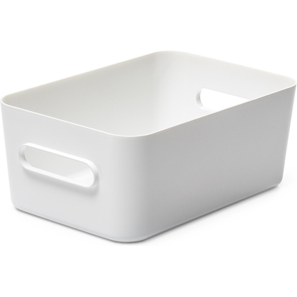 SmartStore Bote de rangement COMPACT M, 5,3 litres, blanc