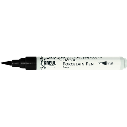 KREUL Glass & Porcelain Pen Easy, noir