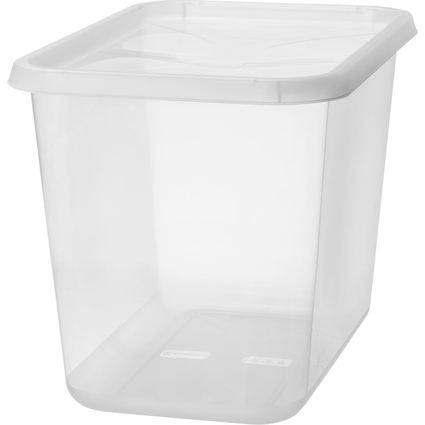 SmartStore Bote de rangement BASIC XL, 60 L, transparent