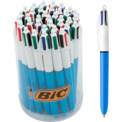 BIC Stylo  bille 4Colours Original, prsentoir de comptoir