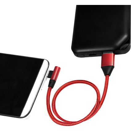 LogiLink Cble USB 2.0, USB-A - Micro USB, 1,0 m, rouge