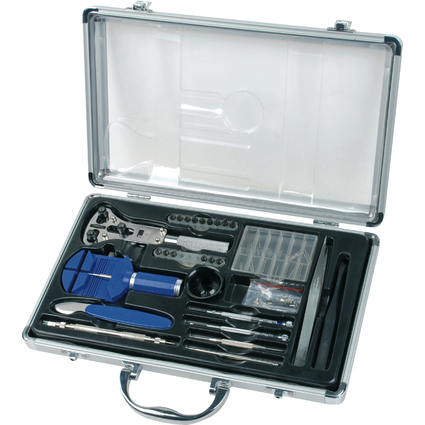 BRDER MANNESMANN Kit d'outils d'horloger, malette en alu